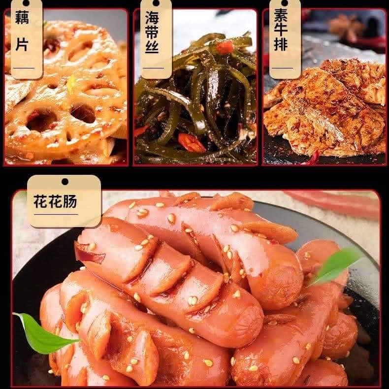 [ Siêu hot ] Box ăn vặt 30 set