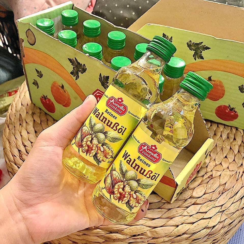 [HCM]Dầu óc chó Kunella Đức 100ml cho bé ăn dặm
