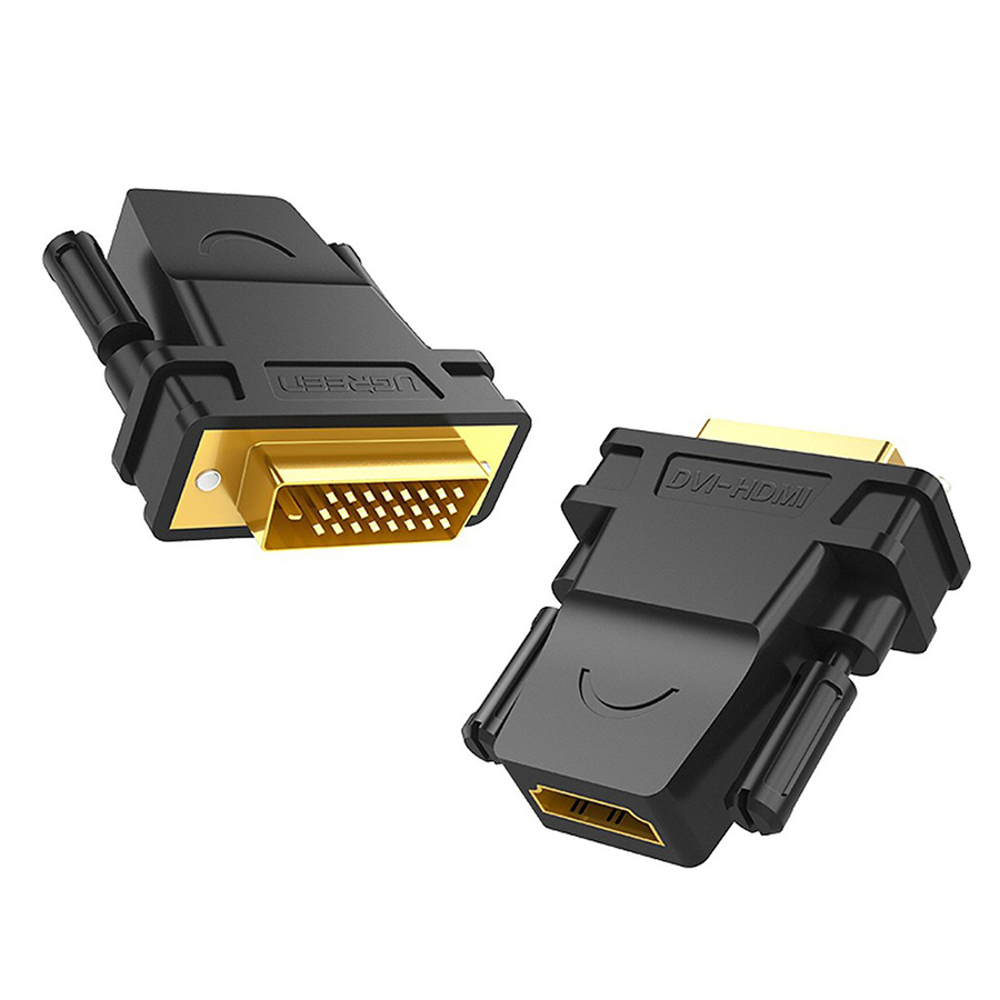Đầu chuyển đổi DVI 24+1 to HDMI Ugreen 20124 cao cấp - Hapustore