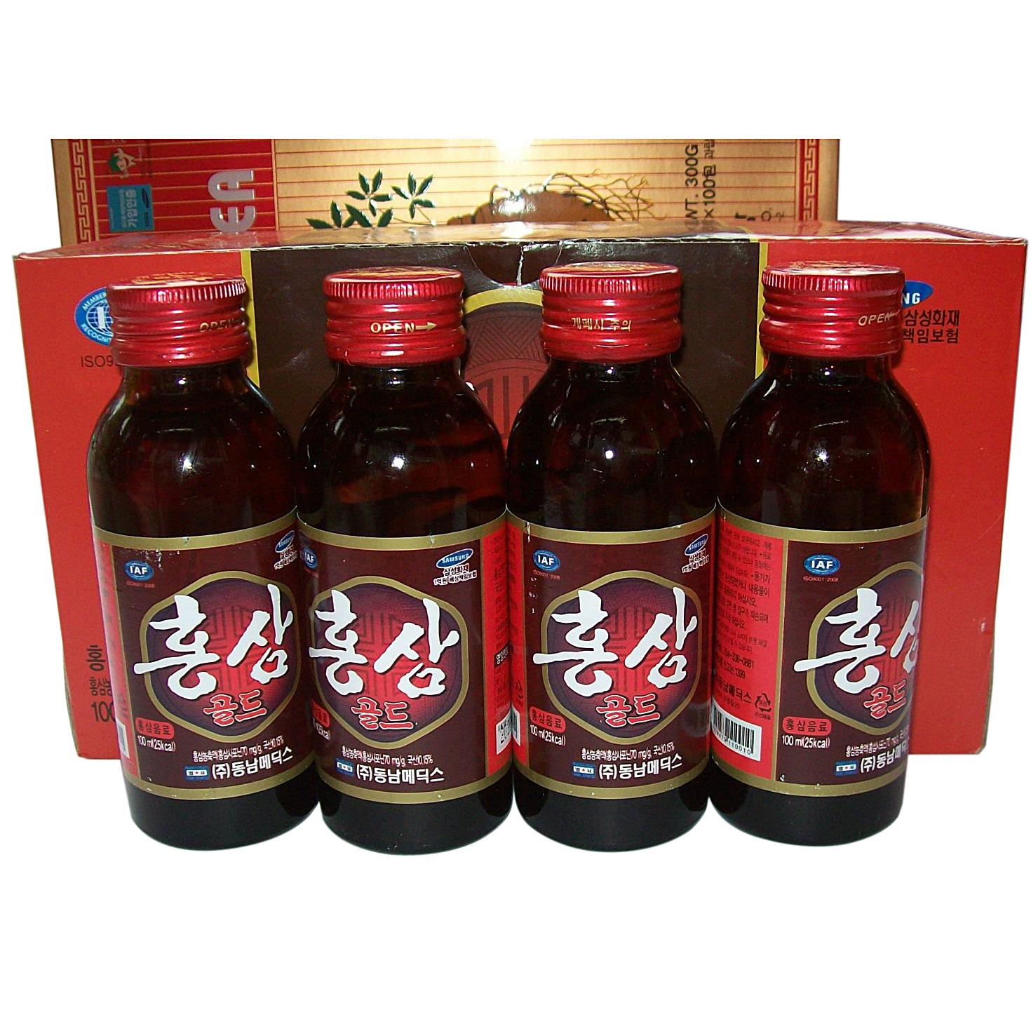 Bộ 20 chai nước Hồng Sâm Hàn Quốc-PP Sâm Yến 3A