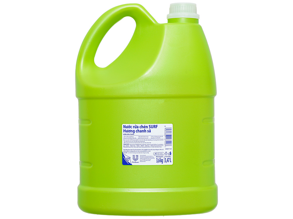 Nước rửa chén Surf hương chanh sả 3.6kg