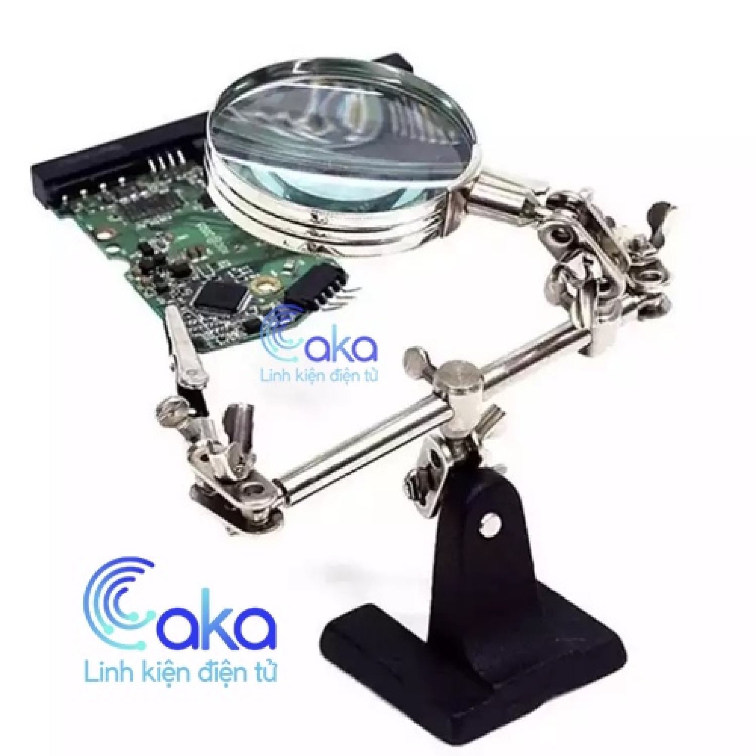 Kính lúp kẹp mạch để bàn