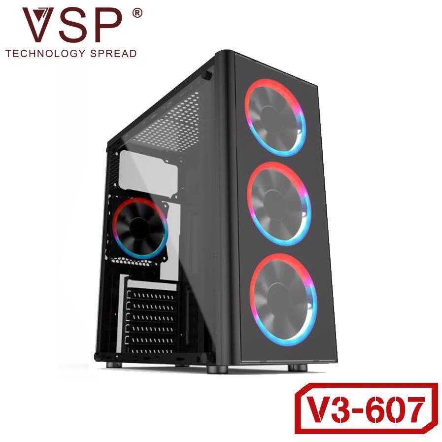 Thùng máy Case VSP Gaming V3-604, V3-607 (không Kèm Fan)