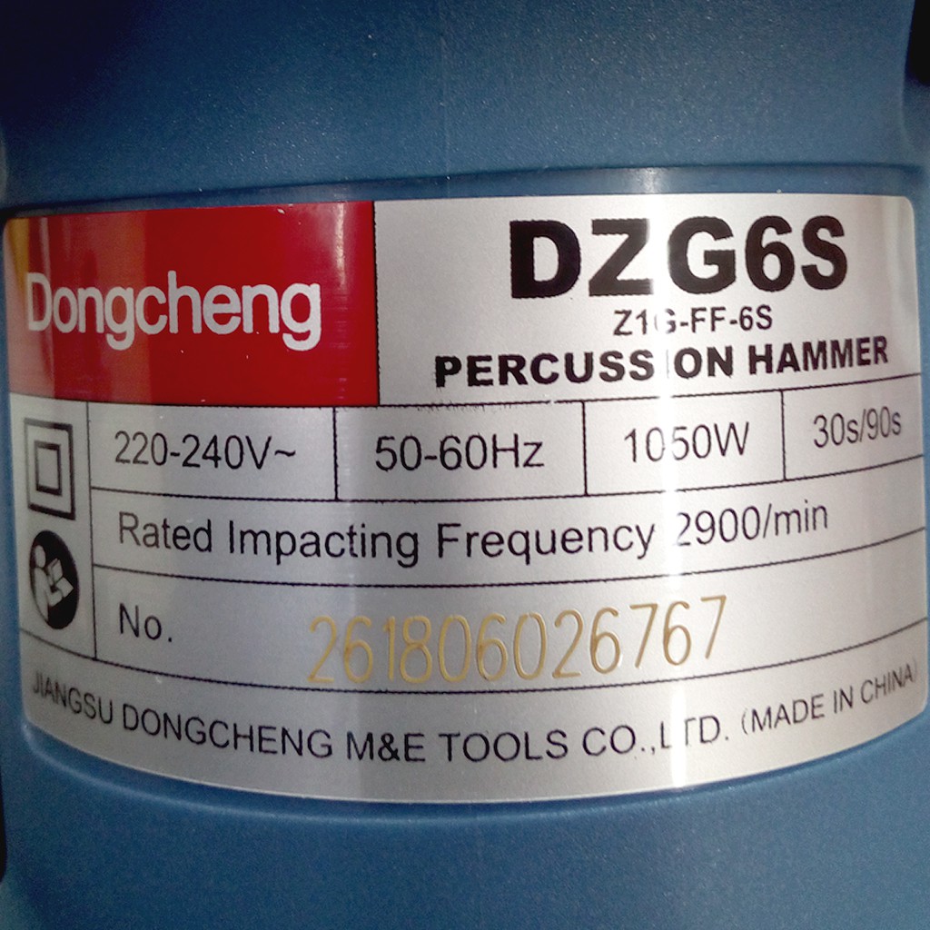 Máy Đục Bê Tông Dongcheng DZG6S 800W