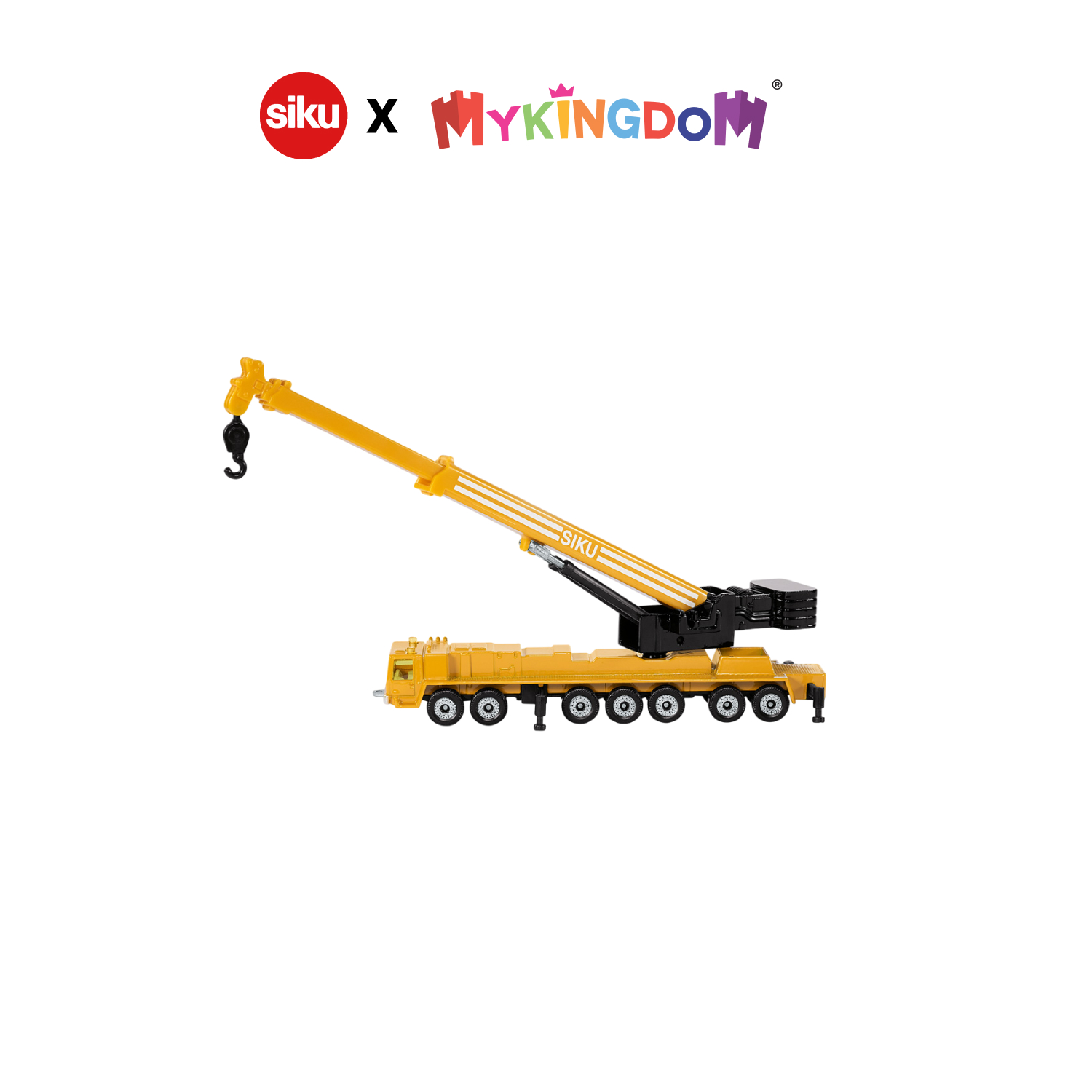 Mô Hình Siku Xe Nâng Cần Cẩu 1623
