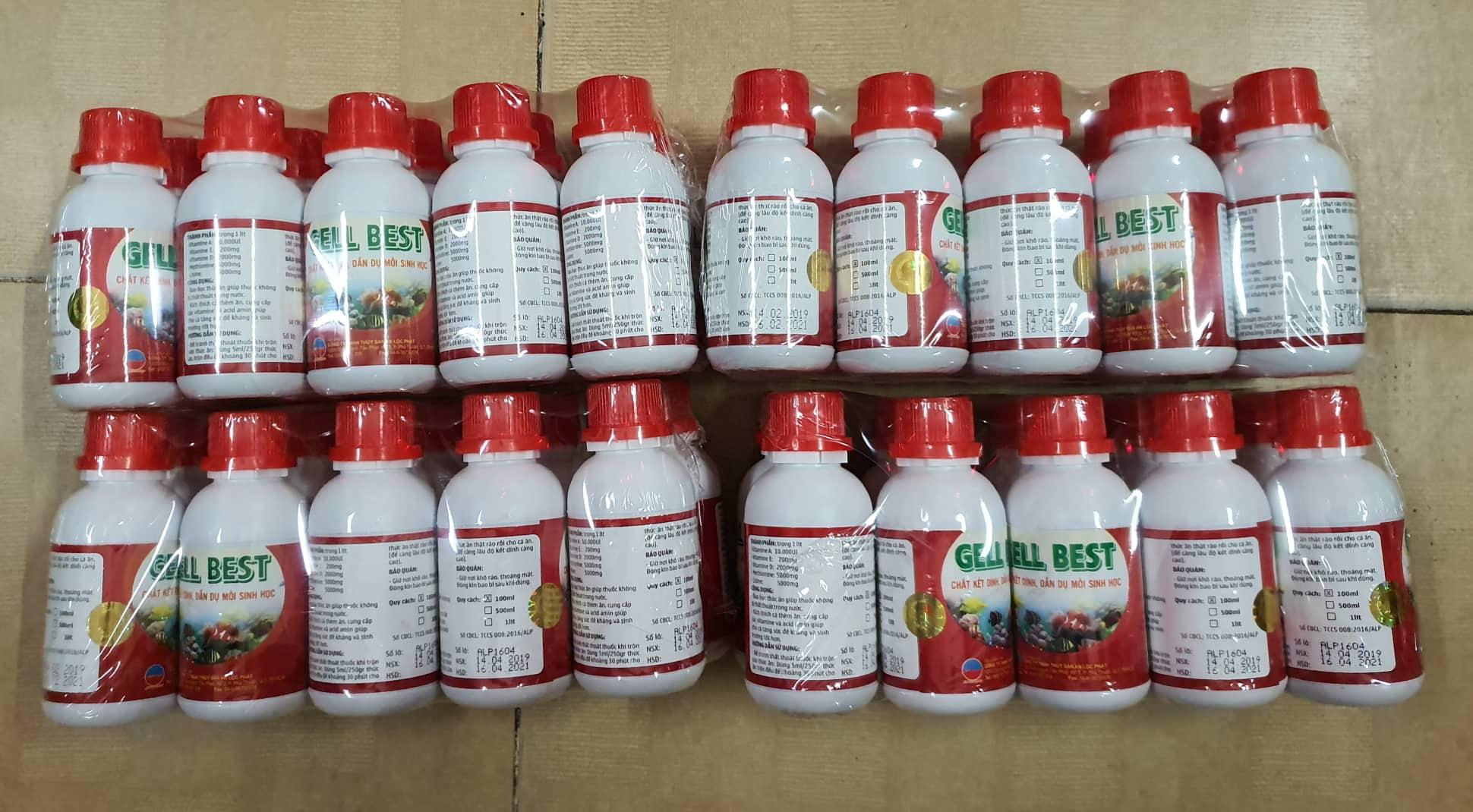 GELL BEST: Chất kết dính thức ăn cá cảnh