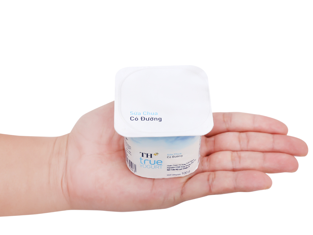 [Siêu thị WinMart] - Sữa chua ăn TH TRUE MILK  có đường 100g