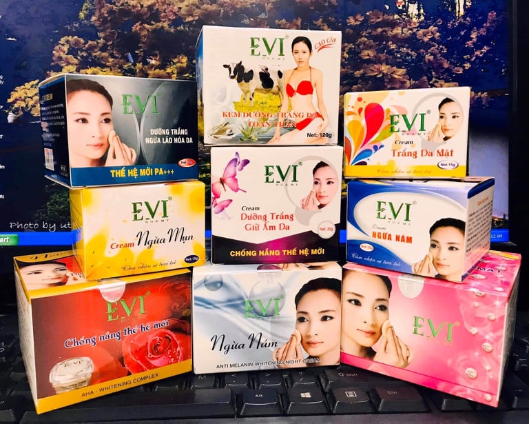 KEM EVI DƯỠNG DA CHỐNG LÃO HOÁ 20g