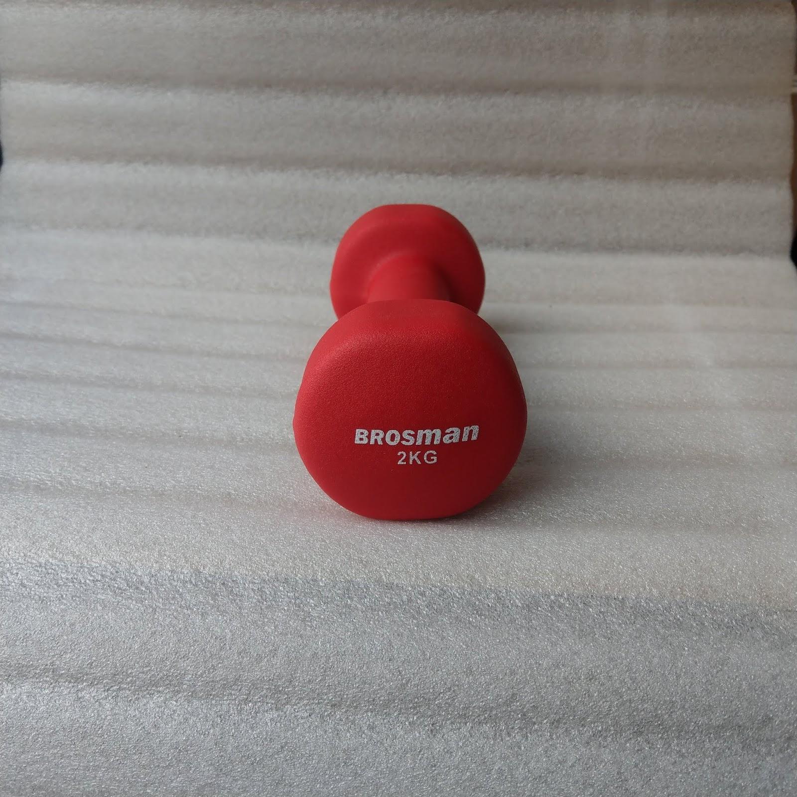 Tạ tay Brosman 2 Kg (Đỏ)