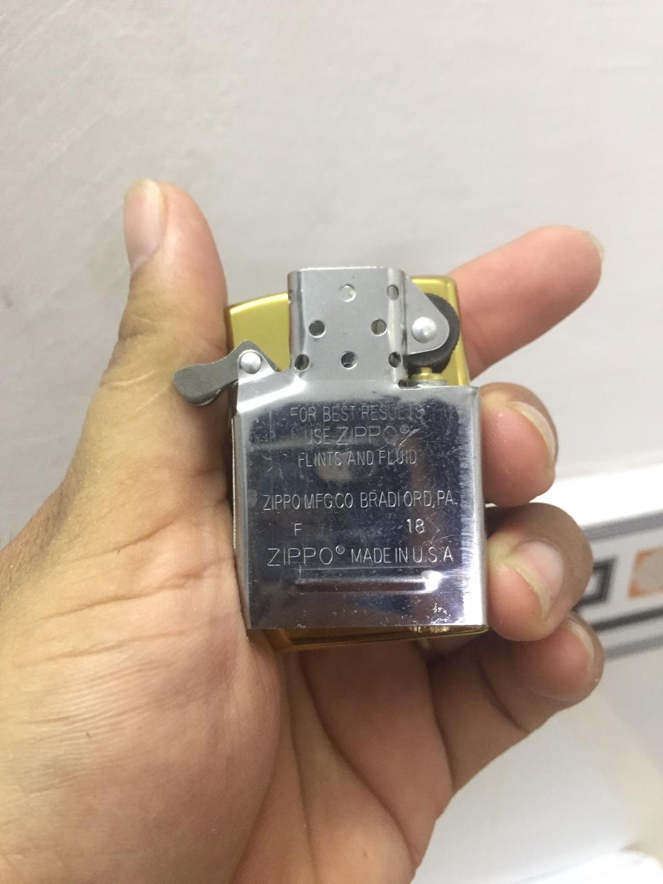 [HCM]Bật Lửa Zippo USA Mạ Chrome Cao Cấp