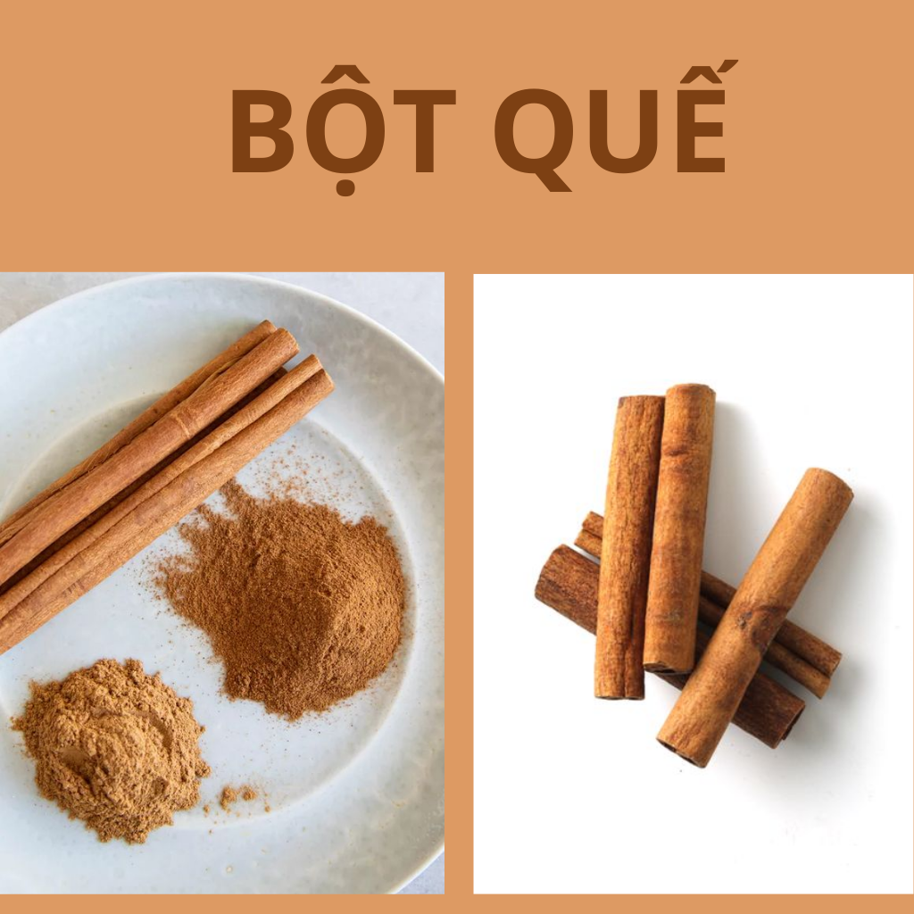 Bột quế nguyên chất gói 20gr, 50gr, 100gr