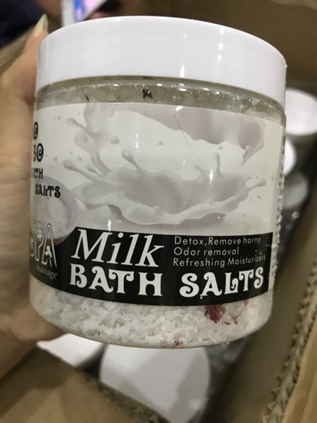 Muối ngâm chân spa bobo vị sữa