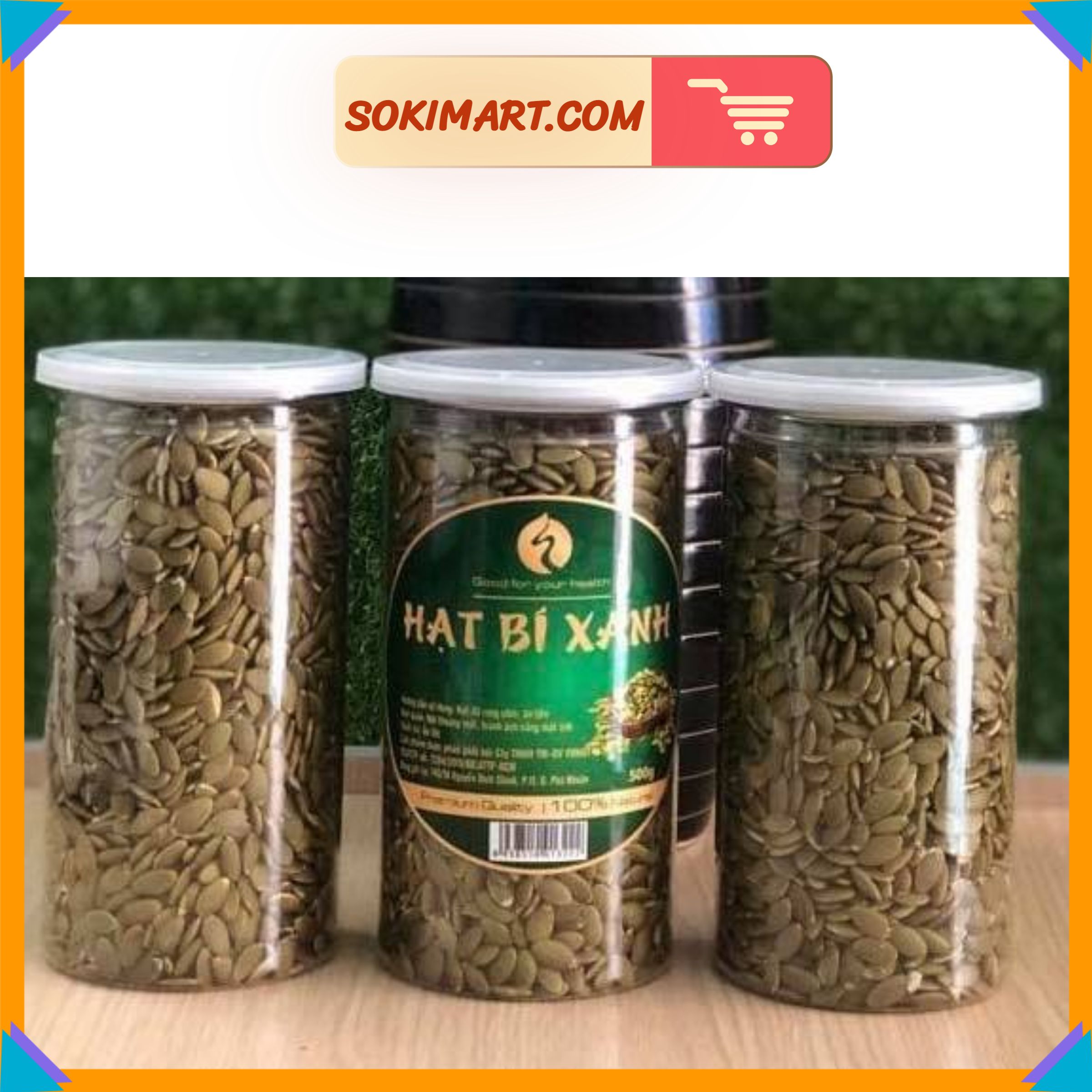Nhân hạt bí xanh -  500g