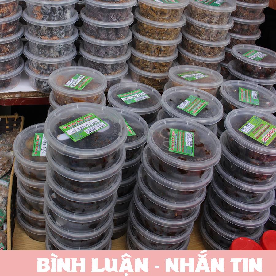 Ô Mai Mận Dẻo Xào Gừng - Hộp Lớn