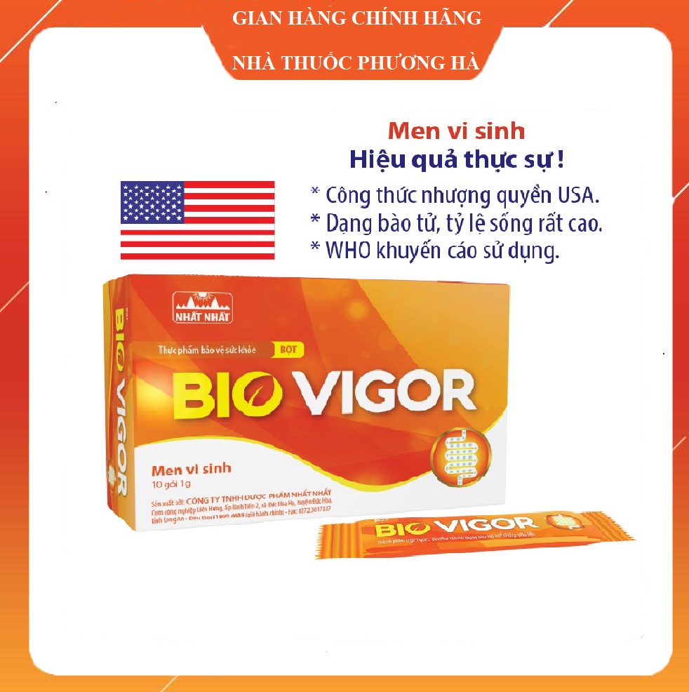 Men vi sinh Bio Vigor - giúp cân bằng hệ vi sinh đường ruột