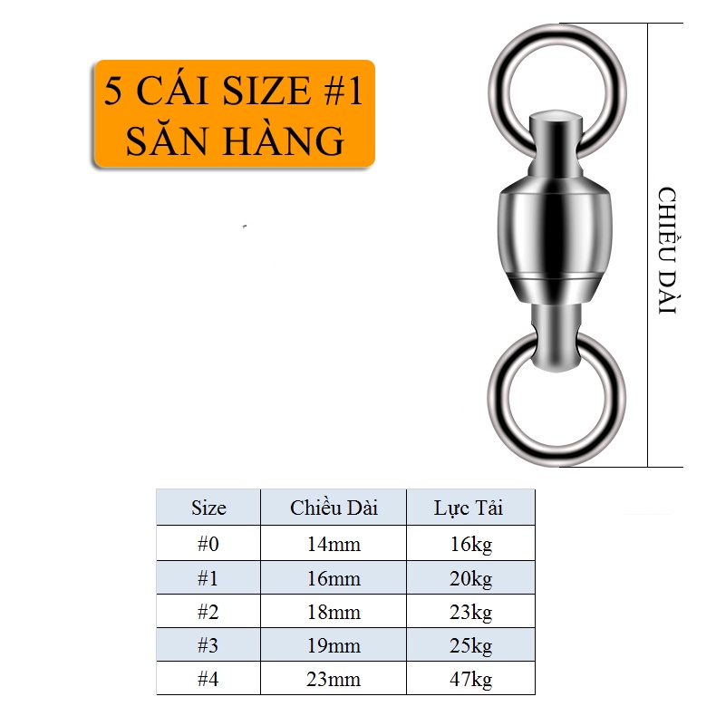 Khóa Số 8, mani số 8,Link câu cá hình số 8 Chuyên Phụ kiện câu đài Săn Hàng