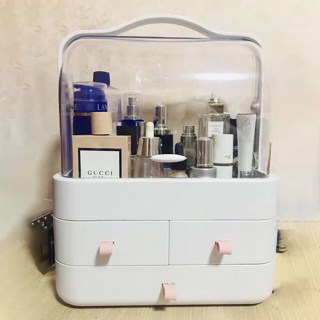 Hộp Đựng Mỹ Phẩm Có Quai Xách Chống Bụi ..