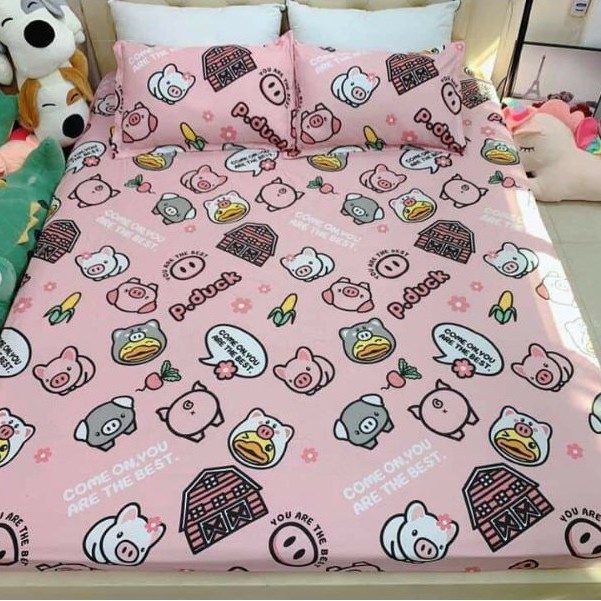 Xả kho Bộ ga gối cotton poly M6 .M8 .2M2( Xả 500 mẫu )