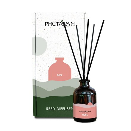 Tinh Dầu Thơm Phòng Phutawan Aroma Reed Diffuser Que Gỗ Mẫu Mới Cao Cấp Chính Hãng Thái Lan - Wincy Mart