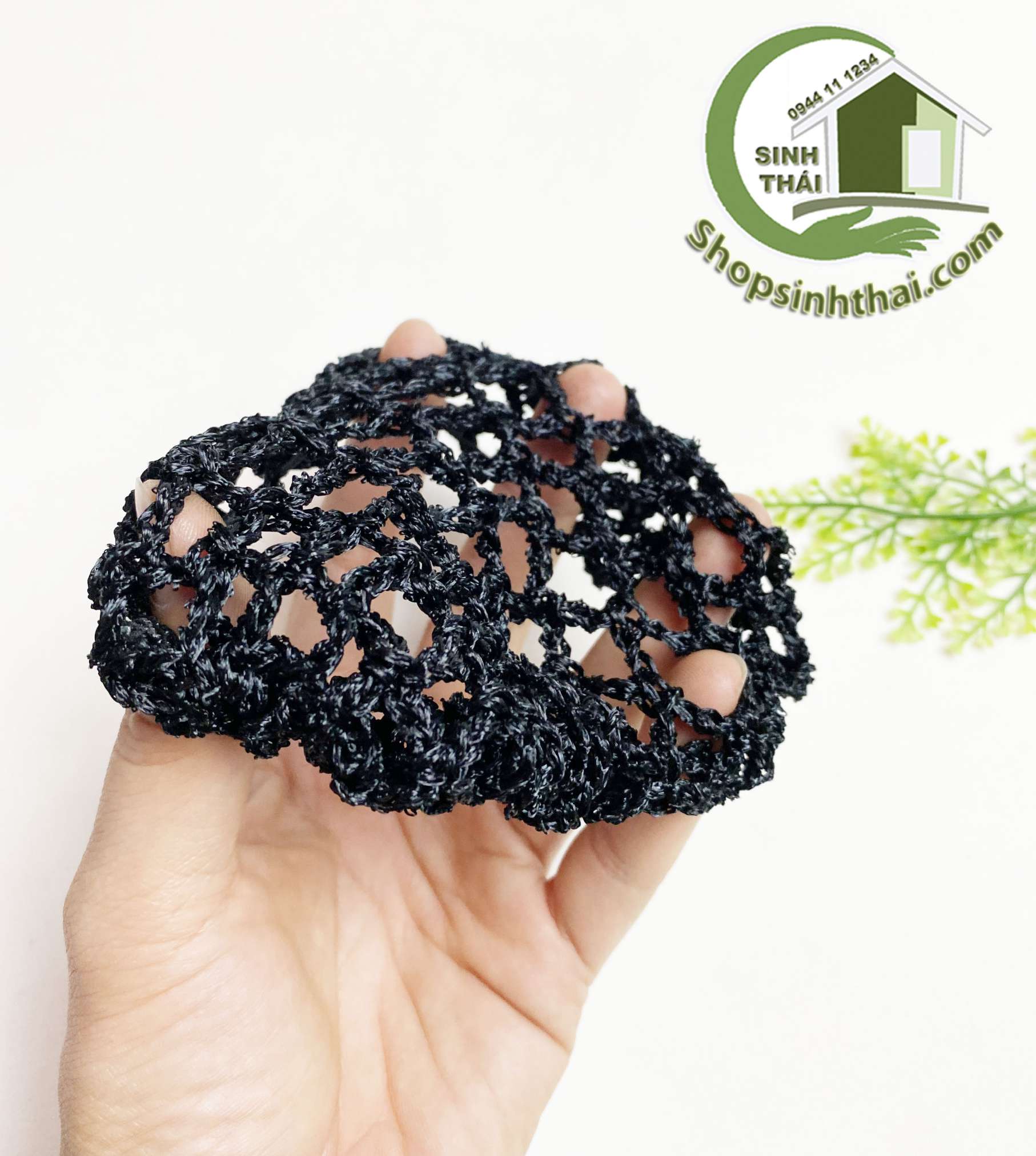 [HCM]Chụp lưới búi tóc màu đen