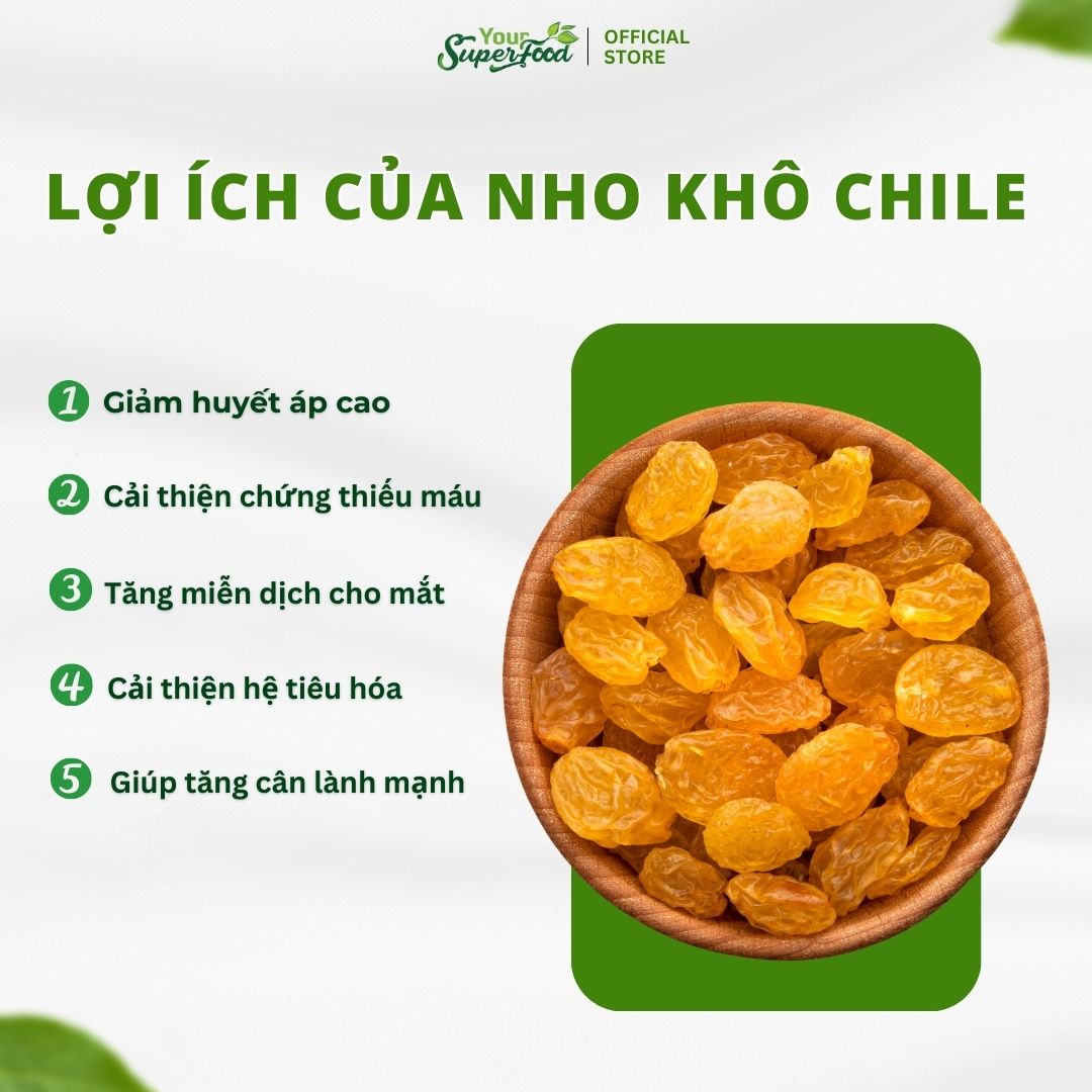 Nho Thompson Chile (Hộp) 250gr