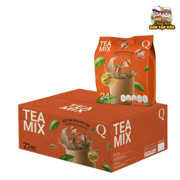 Trà Sữa Hòa Tan Trần Quang Tea Mix 24 ống