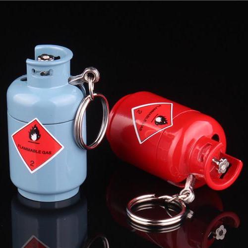 Bật Lửa Móc Khoá Hình Bình Gas ( Kim Loại )