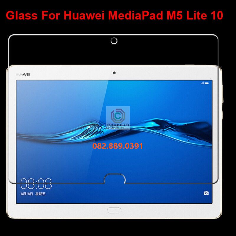 [HCM]Kính cường lực Huawei M5 LITE  nano siêu dẻo siêu đẹp