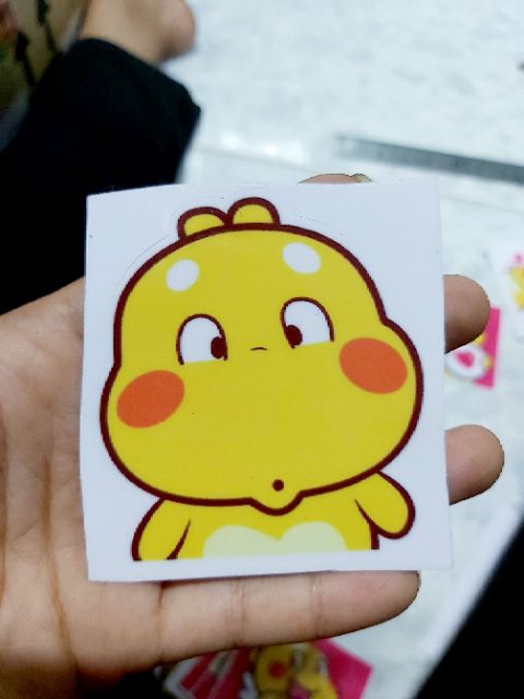 Combo 1 Tem Sticker Khủng Long 2 Cute Giá Rẻ