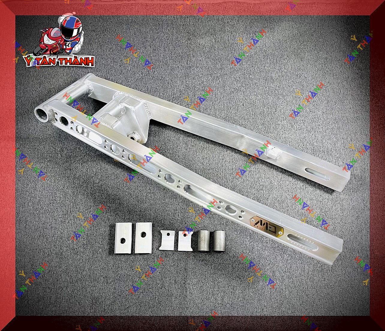 Gấp nhôm Satria,Raider Fi MD phay lổ MS20