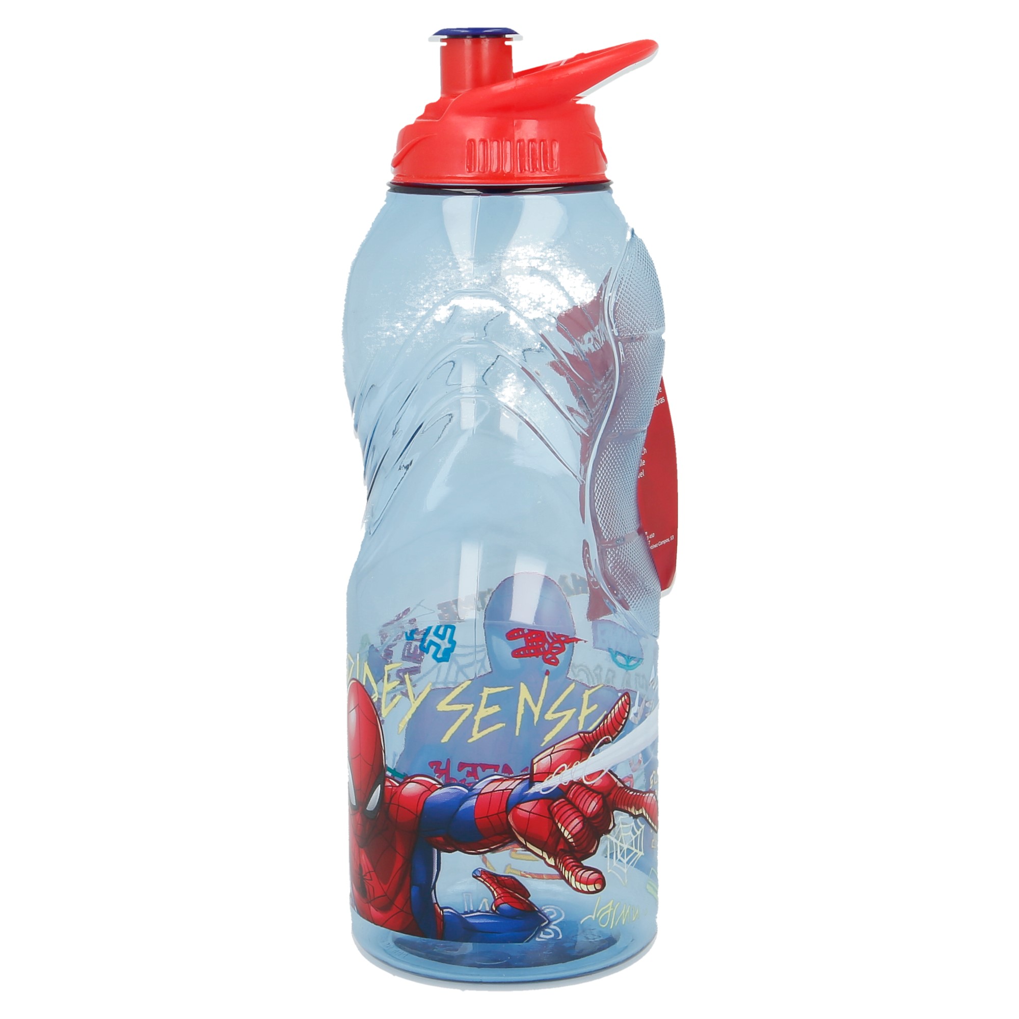 Bình nước học sinh bebé - Wave Tritan Spiderman Graffiti 400ML