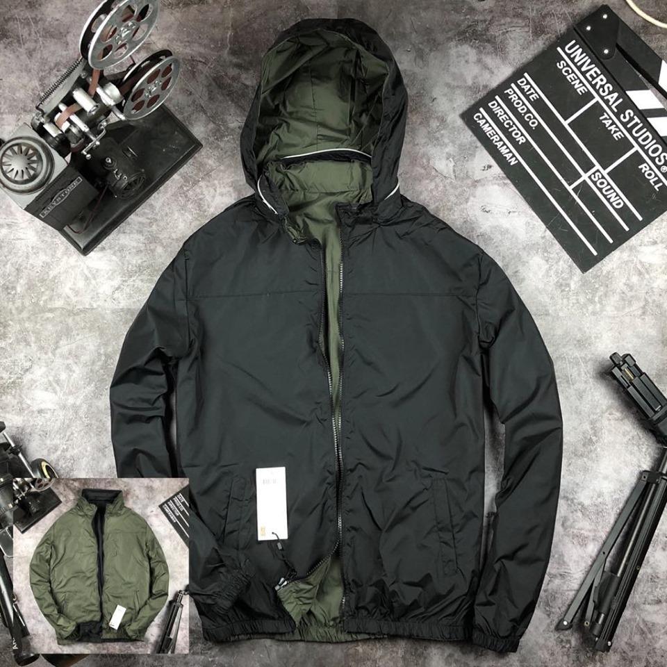 ÁO GIÓ NAM 2 MẶT TIỆN DỤNG / ÁO DÙ NAM CHẤT ĐẸP CHỐNG NƯỚC HÀNG VIỆT NAM