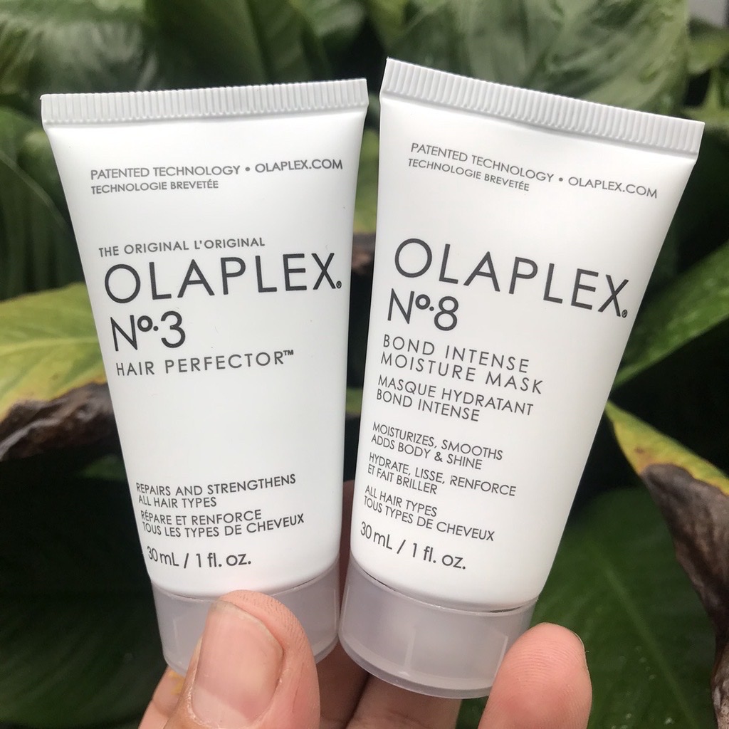Set phục hồi tóc hư tổn Olaplex No 3 - No 8 100mlx2