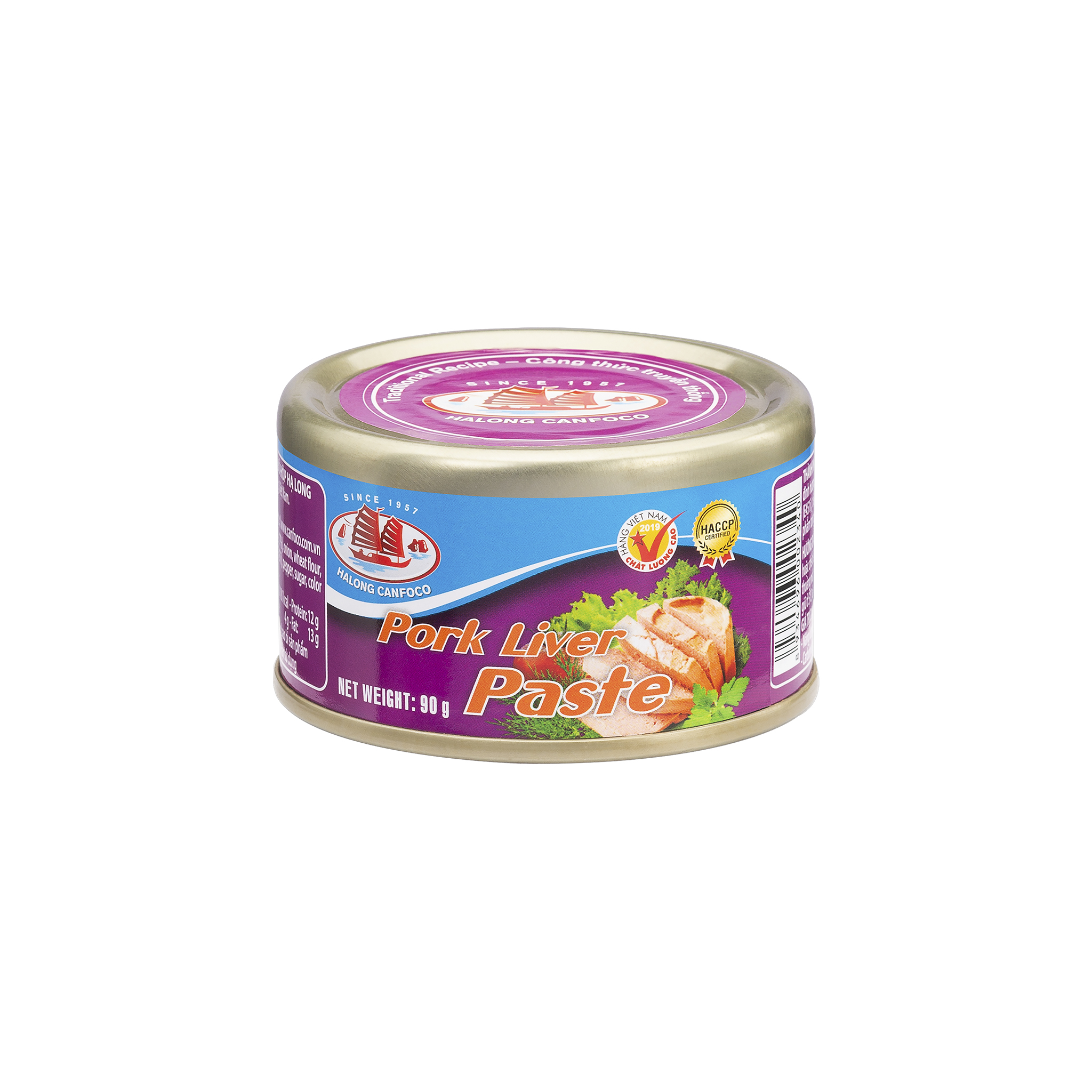 Pate gan heo 90g - Đồ Hộp Hạ Long