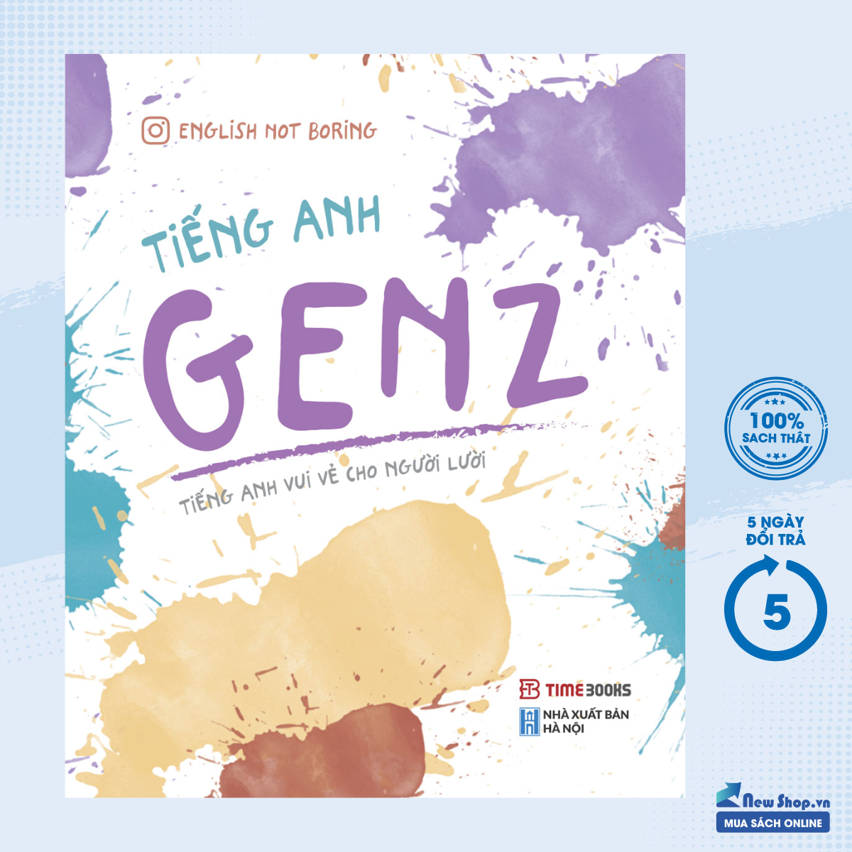 Sách - tiếng anh genz - newshop