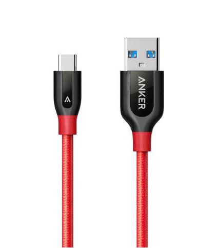 Cáp Anker PowerLine+ USB 3.0 ra USB-C - Dài 0.9m - A8168