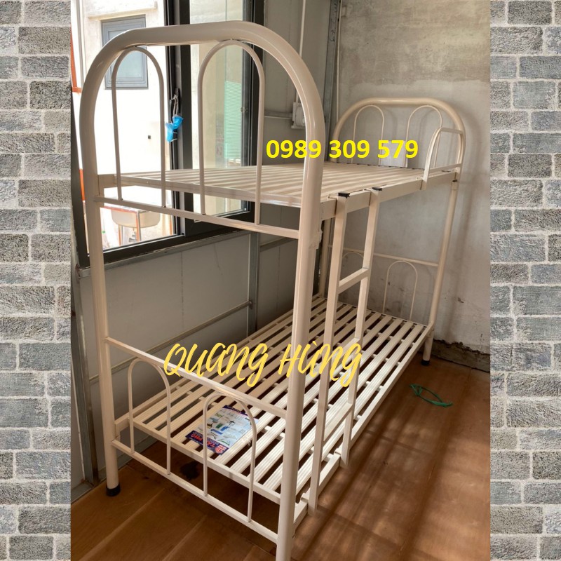 [HCM]GIƯỜNG TẦNG SẮT ỐNG TRÒN CAO CẤP HCM