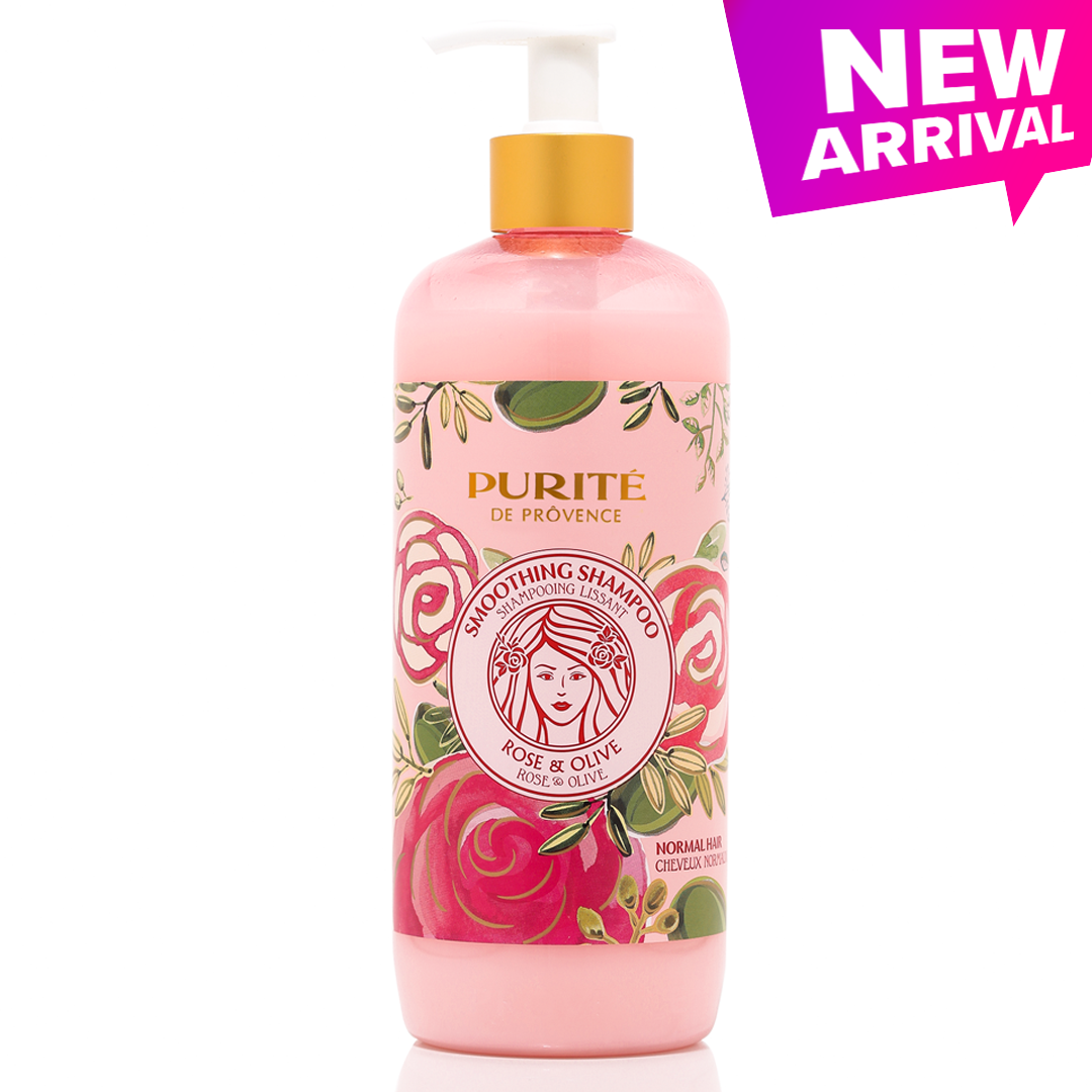 Dầu Gội Mềm Mượt PURITÉ Hoa Hồng & Dầu Ôliu 600ml