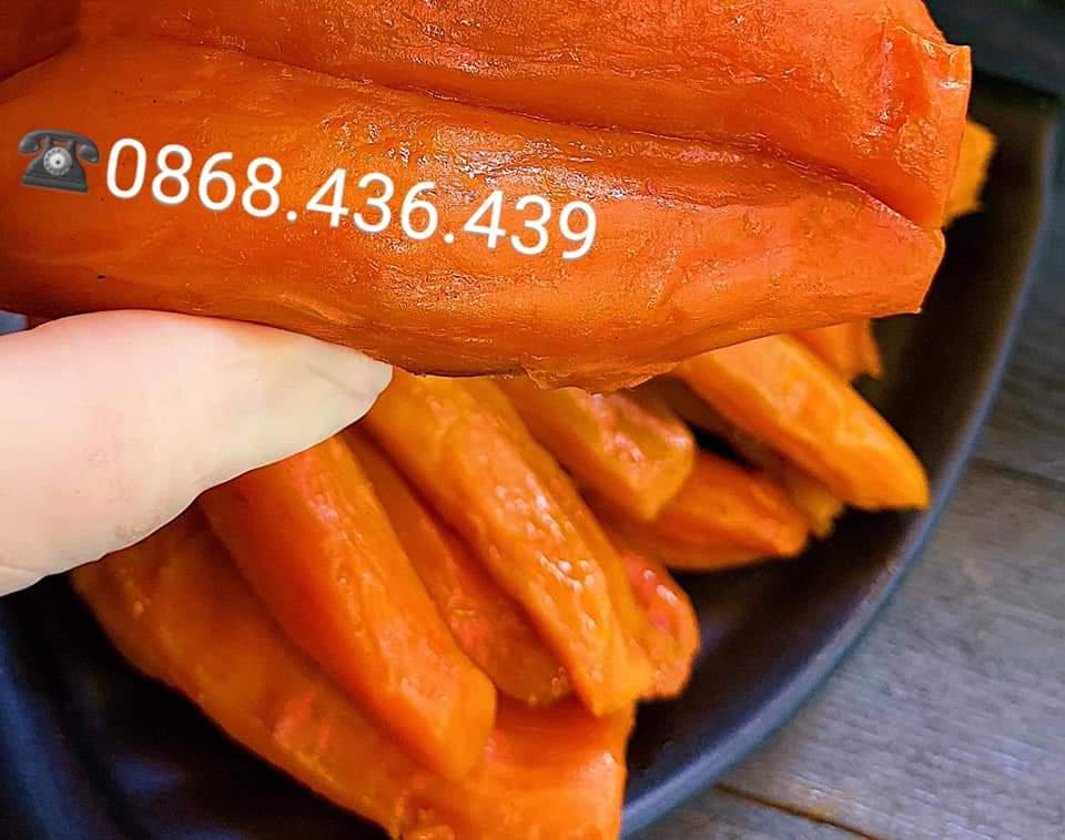 [HCM]Khoai Lang Mật Sấy Dẻo Bịch 250gram