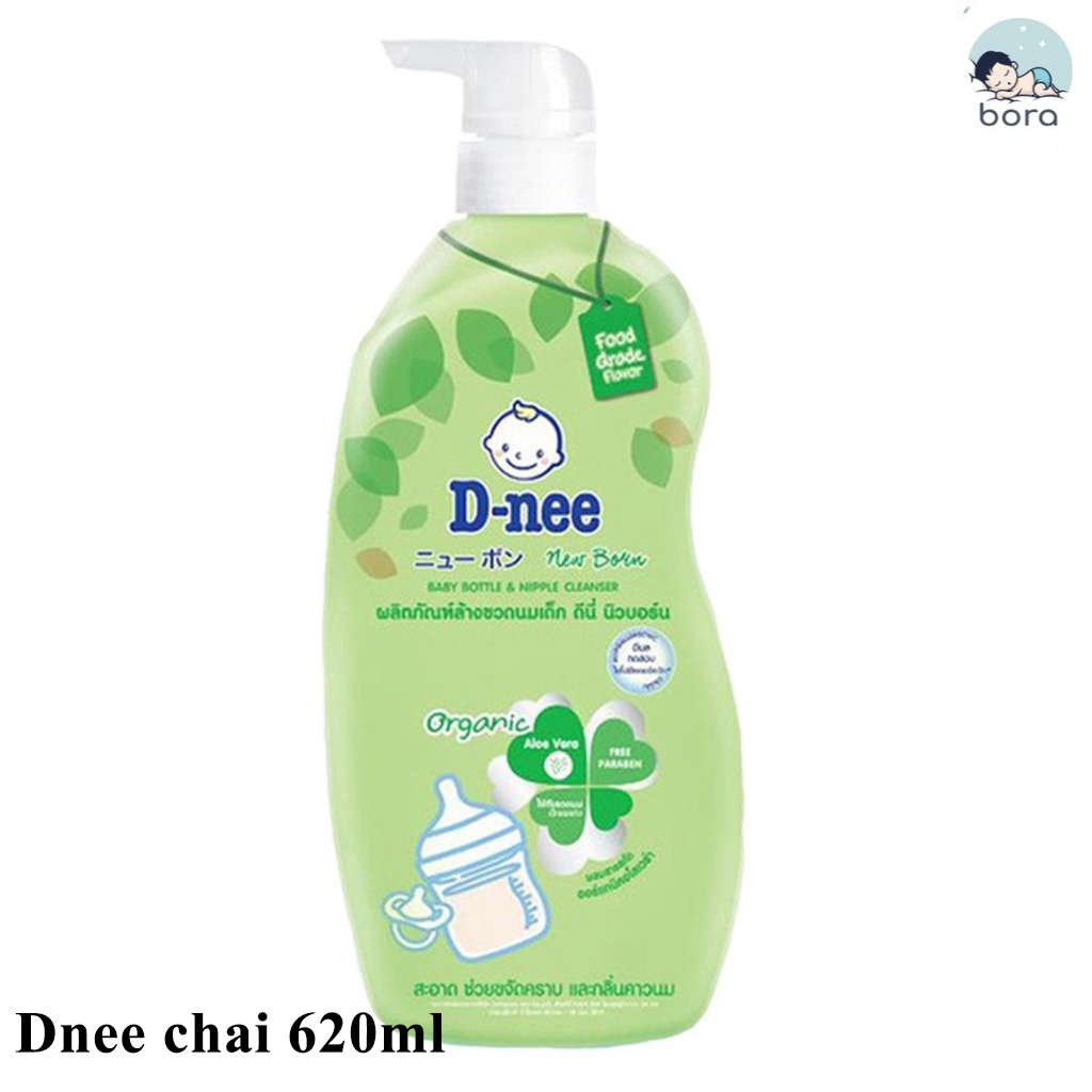 NƯỚC RỬA BÌNH SỮA DNEE ORGANIC DẠNG TÚI THÁI LAN
