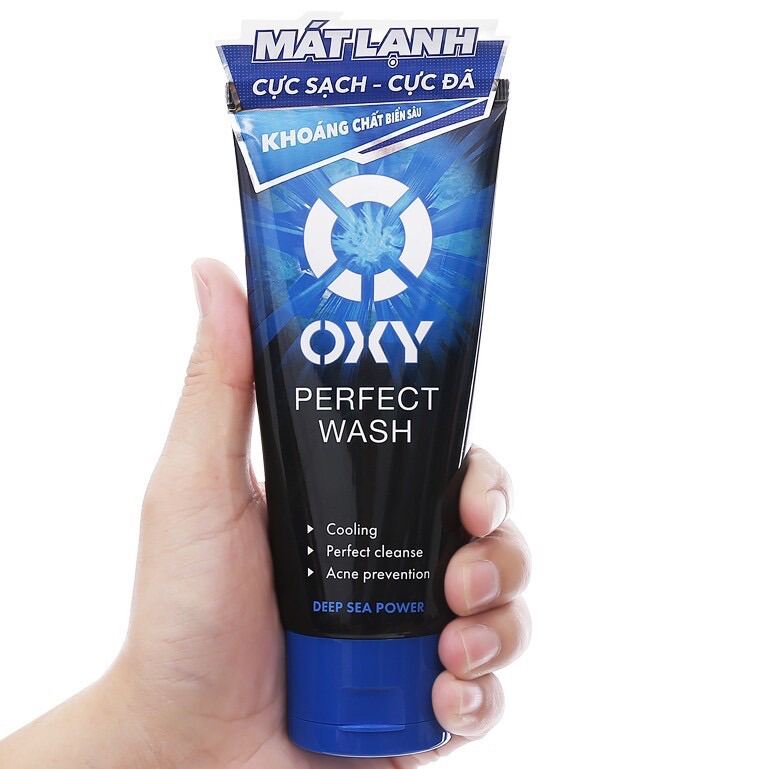 [CAM KẾT CHÍNH HÃNG] Kem rửa mặt sạch nhờn mát lạnh OXY Perfect Wash 100g