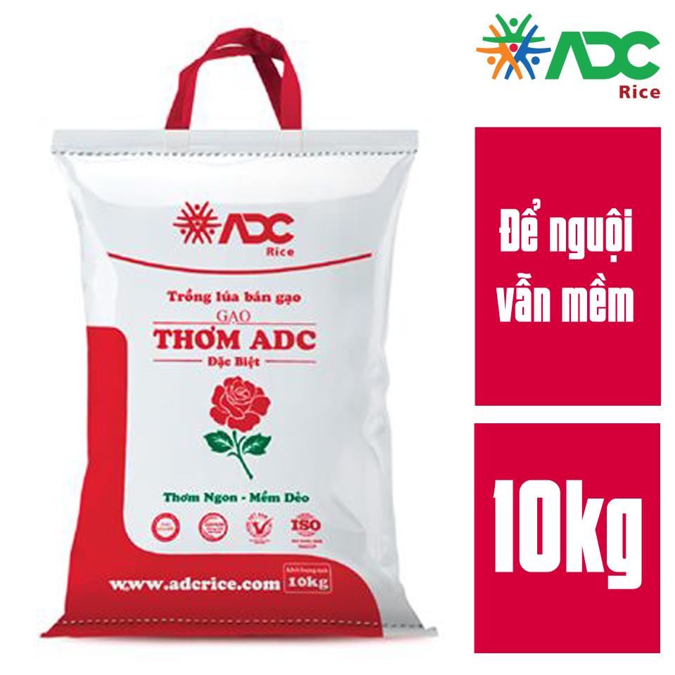 Gạo Thơm ADC Đặc biệt 10kg Dẻo ngọt mềm cơm