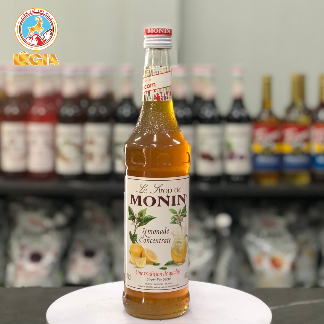 SIRO MONIN CHANH - MẬT ONG 700ML - MONIN LEMON SYRUP