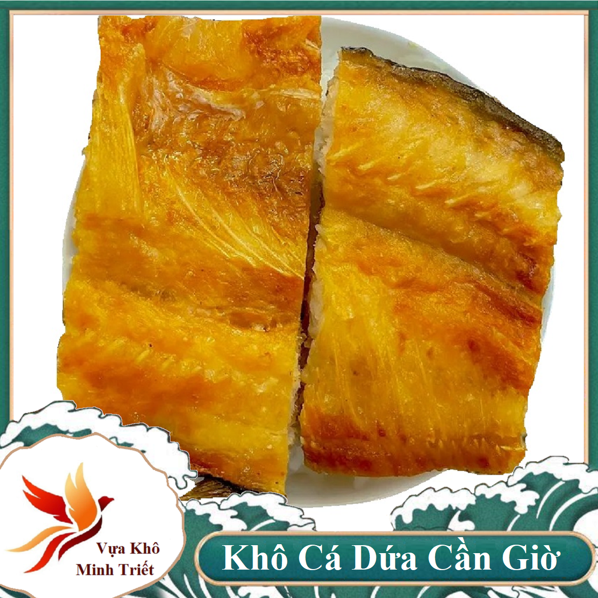 KHÔ CÁ DỨA TẬN GỐC CẦN GIỜ, 1 KG  ,( Tặng Kèm Mắm Tắc Chua Cay) KHÔNG XƯƠNG,THỊT DÀY, HÚT CHÂN KHÔNG
