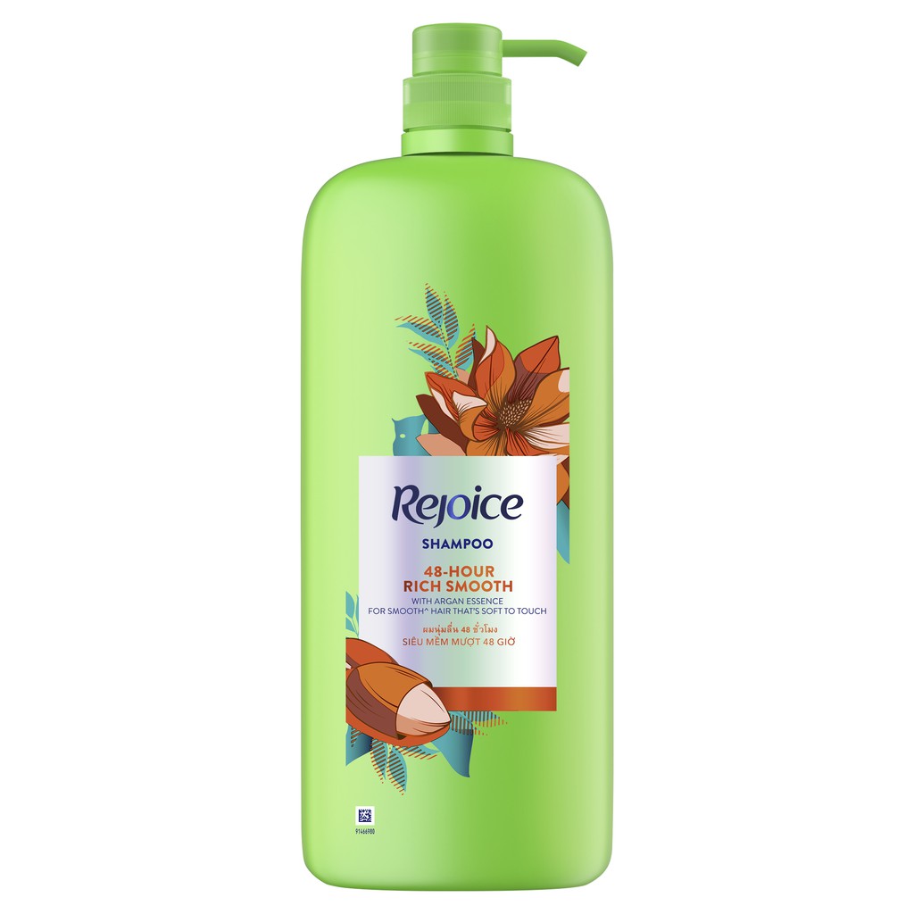 (Hàng chính hãng) Dầu Gội REJOICE Siêu Mượt Chai 1200ml