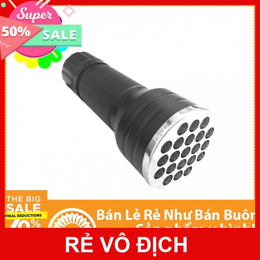 Đèn 395nm cực tím - doit 21 led uv đèn pin