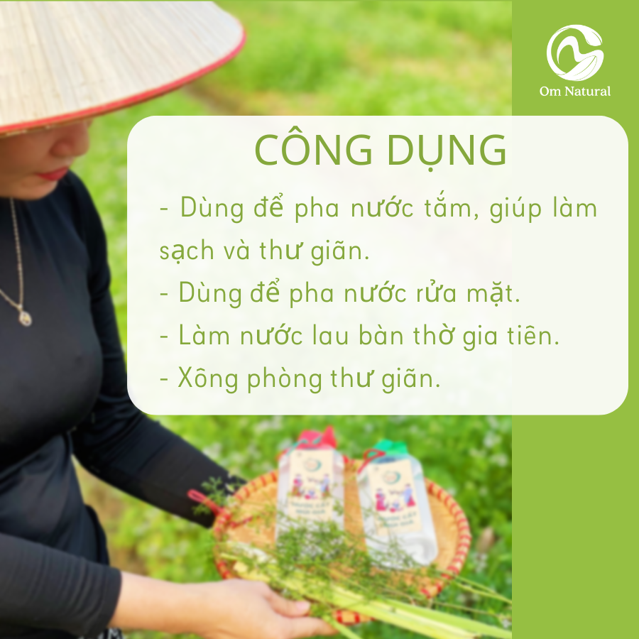 Nước cất Mùi già Hương Om 350ml