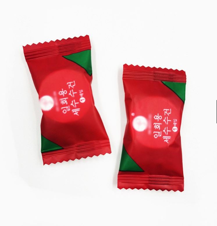 Túi 20 Khăn Mặt Dạng Viên Nén, Khăn Mặt MiNi Bỏ Túi Du Lịch Tiện Lợi