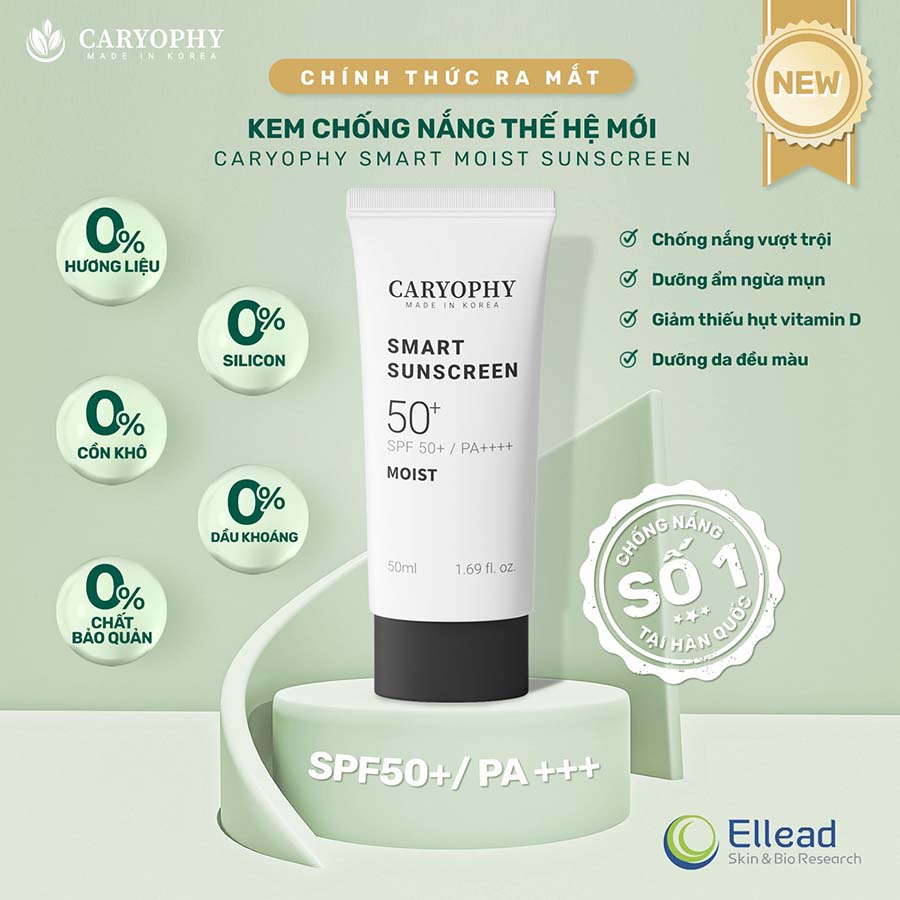 Kem chống nắng Caryophy smart sunscreen 50ml