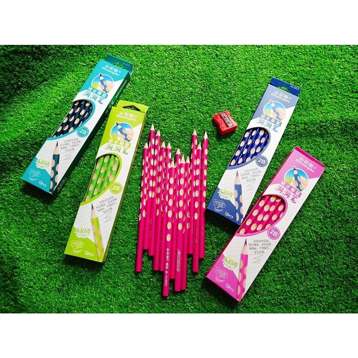 1 HỘP =12 BÚT CHÌ ĐỊNH VỊ 2B -HB ( Có kèm gọt )